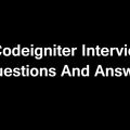 codeigniter-interview-questions