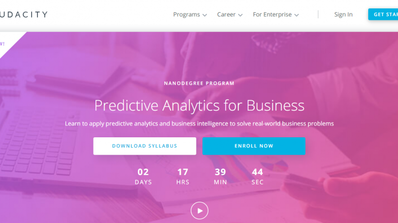 Udacity Predictive Analytics for Business Nanodegree Review
