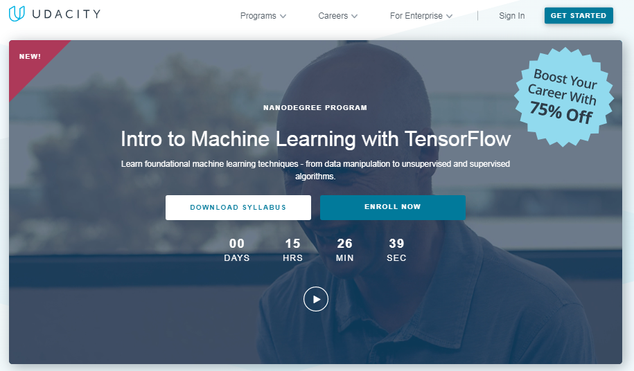 Udacity Intro to Machine Learning with TensorFlow Review