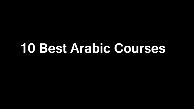 10 Best Arabic Language Courses Online