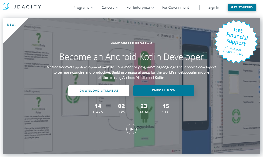 Udacity Android Kotlin Developer Nanodegree Review