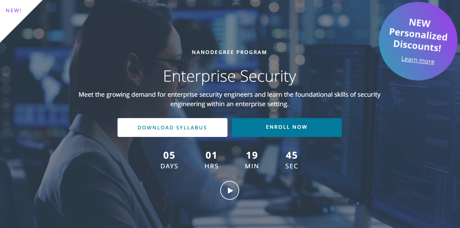Udacity Enterprise Security Nanodegree Review