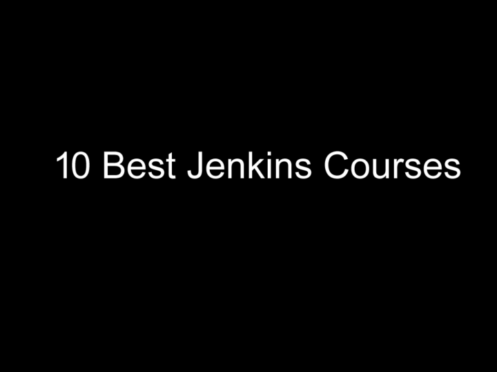best jenkins courses